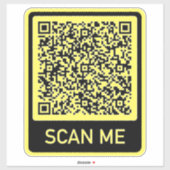 Benutzerdefinierte Farbe des QR-Autoaufklebers Aufkleber (Blatt)
