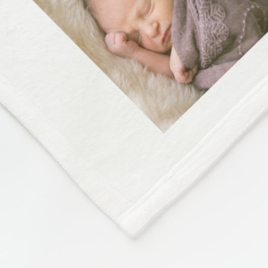 Benutzerdefinierte Farbe Elegante Skriptfamilie Fo Fleecedecke (Ecke)