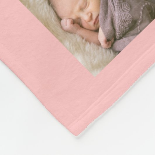 Benutzerdefinierte Farbe Elegante Skriptfamilie Fo Fleecedecke (Ecke)