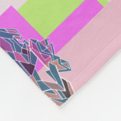 Benutzerdefinierte Farbe Fleecedecke (Ecke)