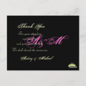 Benutzerdefinierte Farbe/Fotos Danke Postkarten (Rückseite)