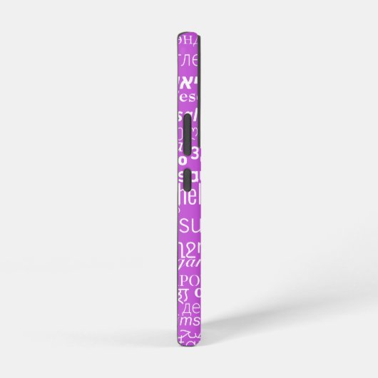 Benutzerdefinierte Farbe für Text im Gesundheitste Samsung Galaxy Hülle (Rechte Seite)