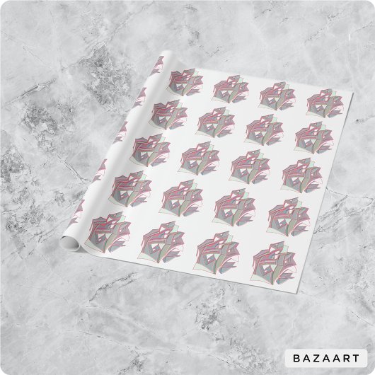 Benutzerdefinierte Farbe Geschenkpapier