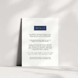 Benutzerdefinierte Farbe Hochzeitgastausweis Begleitkarte