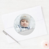 Benutzerdefinierte Farbe mit benutzerdefiniertem F Runder Aufkleber (Umschlag)