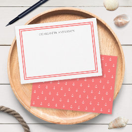 Benutzerdefinierte Farbe Moderne klassische Grenze Mitteilungskarte