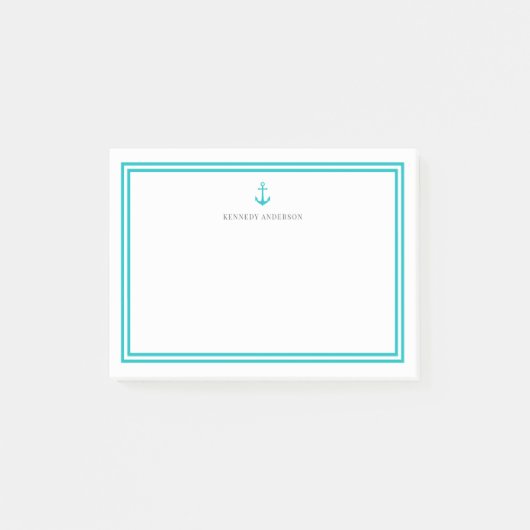 Benutzerdefinierte Farbe Moderner klassischer Anke Post-it Klebezettel (Vorderseite)