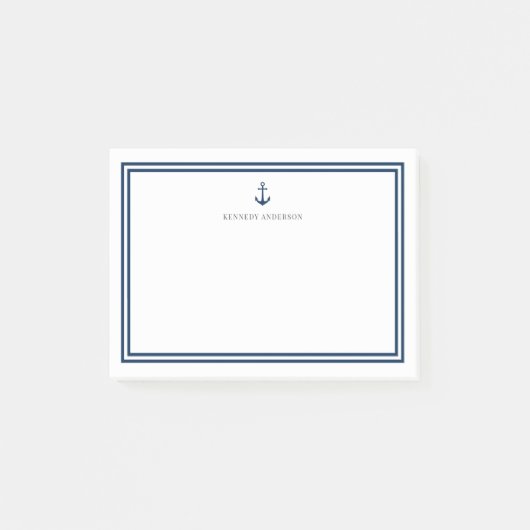 Benutzerdefinierte Farbe Moderner klassischer Anke Post-it Klebezettel (Vorderseite)