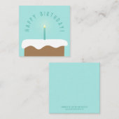 Benutzerdefinierte Farbe Niedlich Illustrierte Geb Mitteilungskarte (Vorne/Hinten)