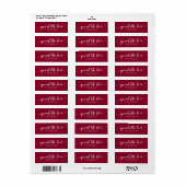 Benutzerdefinierte Farbe Relax Script Spread the L (Vorne)