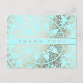 Benutzerdefinierte Farbe Vielen Dank Postkarten Go (Vorderseite)