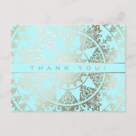 Benutzerdefinierte Farbe Vielen Dank Postkarten Go