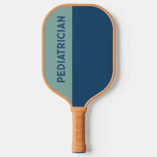 Benutzerdefinierte Farben Blau Türkis Kinderarzt Pickleball Schläger