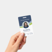 Benutzerdefinierte Farben Firmenmitarbeiter-ID-Aus Ausweis (Handheld)
