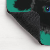 Benutzerdefinierte Farben für die Maus der schwarz Mousepad (Ecke)