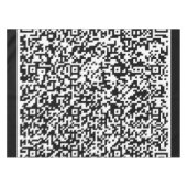 Benutzerdefinierte Farben für Ihr QR-Code-Tablett Tischdecke (Vorderseite (Horizontal))