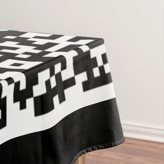 Benutzerdefinierte Farben für Ihr QR-Code-Tablett Tischdecke (Beispiel)