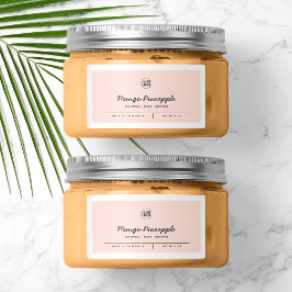 Benutzerdefinierte Farben hinzufügen Logo-Skriptli Adressaufkleber