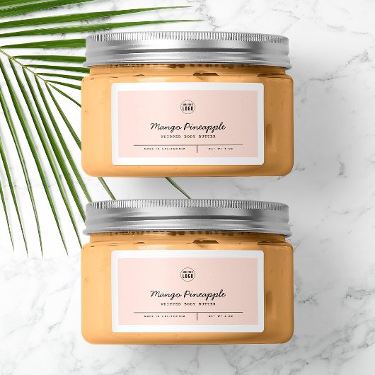 Benutzerdefinierte Farben hinzufügen Logo-Skriptli Adressaufkleber