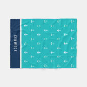 Benutzerdefinierte Farben hinzufügen Name Nautical Fleecedecke (Vorderseite (Horizontal))