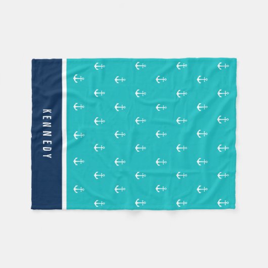 Benutzerdefinierte Farben hinzufügen Name Nautical Fleecedecke (Vorderseite (Horizontal))