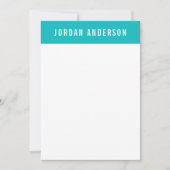 Benutzerdefinierte Farben hinzufügen Name Nautical Mitteilungskarte (Vorderseite)