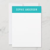 Benutzerdefinierte Farben hinzufügen Name Nautical Mitteilungskarte (Vorderseite)