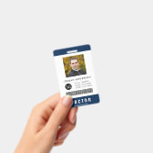 Benutzerdefinierte Farben Hinzufügen von Logo-Foto Ausweis (Handheld)