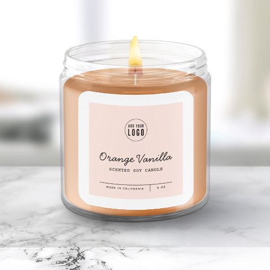 Benutzerdefinierte Farben Hinzufügen von Logo-Skri Quadratischer Aufkleber