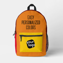 Benutzerdefinierte Farben Modernes Berufliches Hin Bedruckter Rucksack