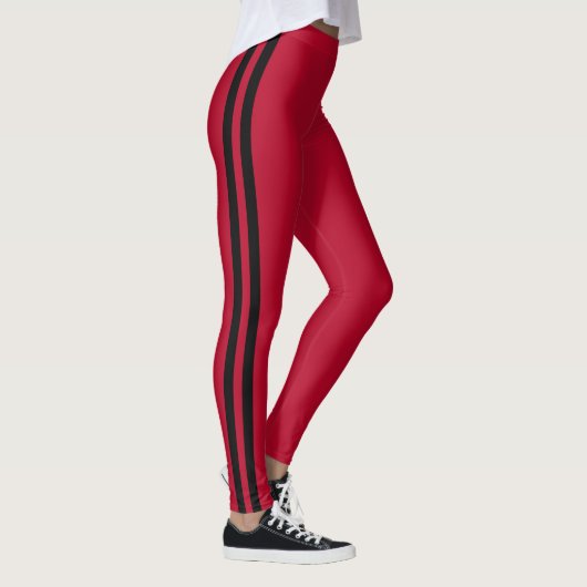 Benutzerdefinierte Farben Rot Leggings zwei seitli (Rechts)