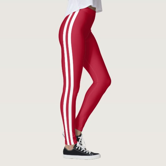 Benutzerdefinierte Farben Rot Leggings zwei seitli (Rechts)