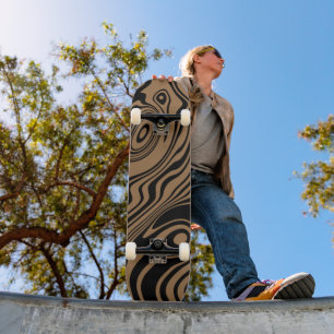 Benutzerdefinierte Farben - Skateboardwellen - Ihr Skateboard