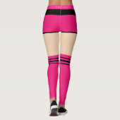 Benutzerdefinierte Farben Spaß Leggings - Rosa Sho (Rückseite)