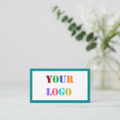 Benutzerdefinierte Farben und Personalisierte Visi Visitenkarte (Stehend Vorderseite)