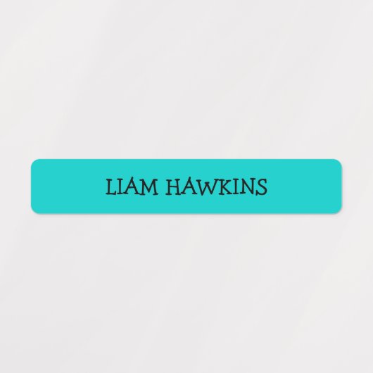 Benutzerdefinierte, farbenfrohe, einfache Kinder B Etiketten (Design 1)