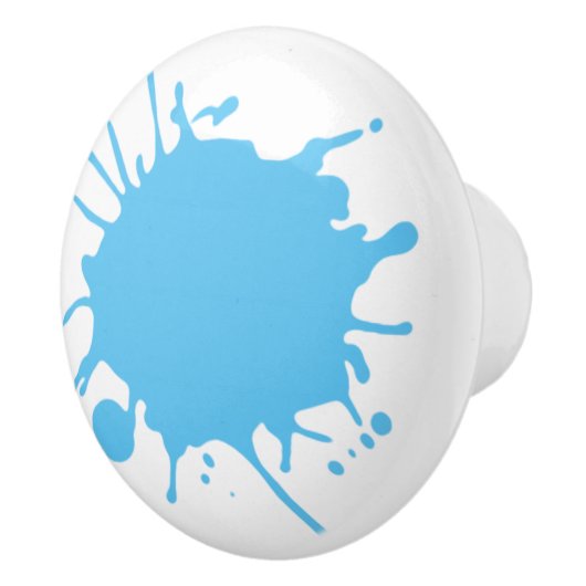 Benutzerdefinierte Farbfarbe Farbe Splash Ihre Wah Keramikknauf (Rechts)