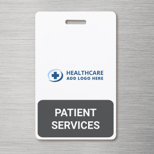 Benutzerdefinierte Farbgebung Rezeption Patienten- Ausweis