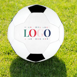 Benutzerdefinierte farbige Rectangle-Business-Logo Fußball