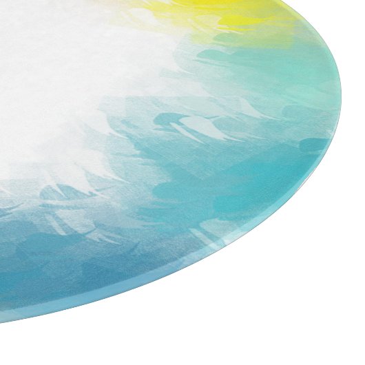 Benutzerdefinierte farbige Vorlage Moderne Elegant Schneidebrett (Ecke)