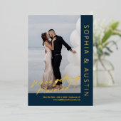 Benutzerdefinierte Farbkarte mit einfacher Note FO Folieneinladung (Stehend vorne)