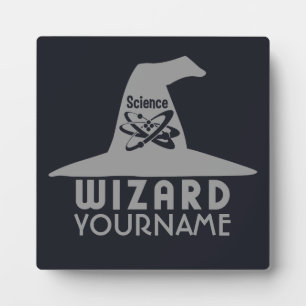 Benutzerdefinierte Farbplakette des Science Wizard Fotoplatte