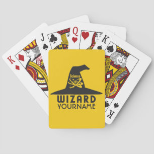 Benutzerdefinierte Farbspielkarten des Science Wiz Spielkarten