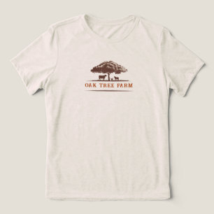 Benutzerdefinierte Farm-Marke Tri-Blend Shirt
