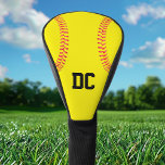 Benutzerdefinierte FastpechSoftballnummer oder Buc Golf Headcover<br><div class="desc">Ein einzigartiges und individualisierbares Cover für schnelles Pitch-Softball-Spieler, Trainer und Fans, mit einem benutzerdefinierten Textfeld, in dem Sie die Jersey-Nummer Ihres eigenen Softballspielers, Schulbriefe, Initialen oder jeden anderen Text eingeben können! Sie können den Platzhalter auch löschen und ihn leer verlassen haben. Eine tolle personalisierte Geschenkidee für Softballspieler und Golfspieler, die...</div>