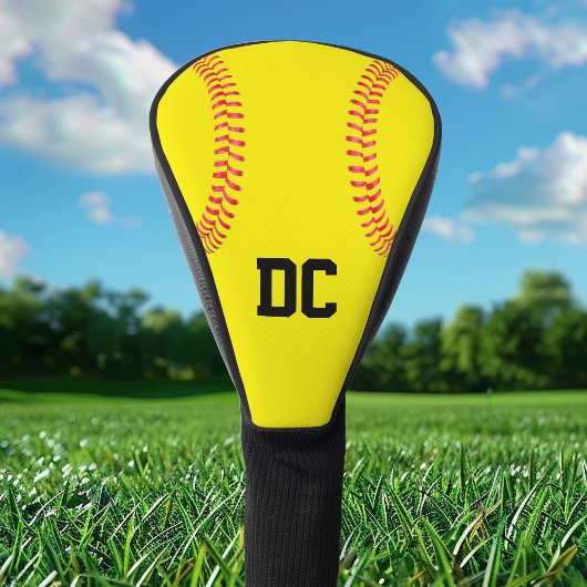Benutzerdefinierte FastpechSoftballnummer oder Buc Golf Headcover