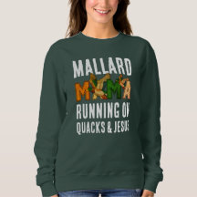 Benutzerdefinierte Faux-Rhinstone-MALLARD-MAMA-Ent