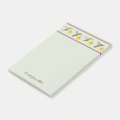 Benutzerdefinierte Feiertage Kolibris Post-it Klebezettel (angewinkelt)