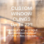 Benutzerdefinierte Fensterklammer AUTOMATISCHER OP Fensteraufkleber (Blatt 2)