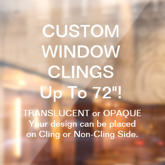 Benutzerdefinierte Fensterklammer AUTOMATISCHER OP Fensteraufkleber